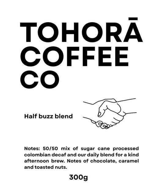Tohorā Coffee Co - Half buzz blend 300g